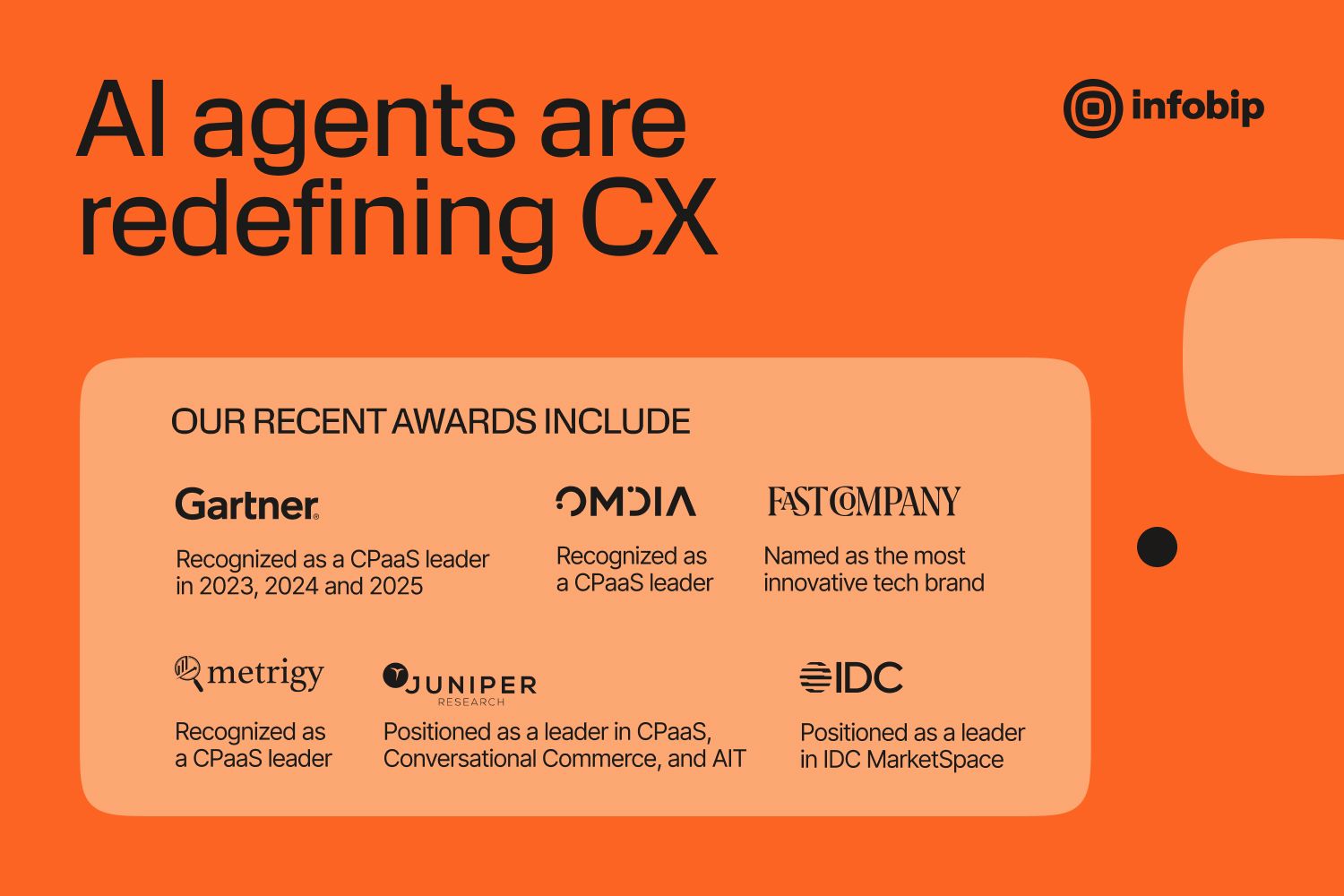 Infobip: AI agents are redefining CX - Infobip is here to help you lead the shift