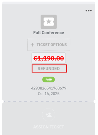 A screenshot of a ticket AI-generated content may be incorrect.