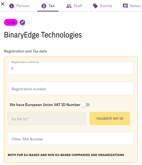 A screenshot of a registration form AI-generated content may be incorrect.