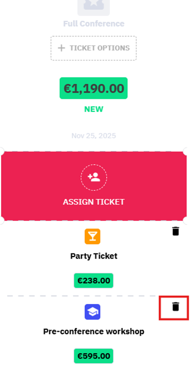 A screenshot of a ticket AI-generated content may be incorrect.