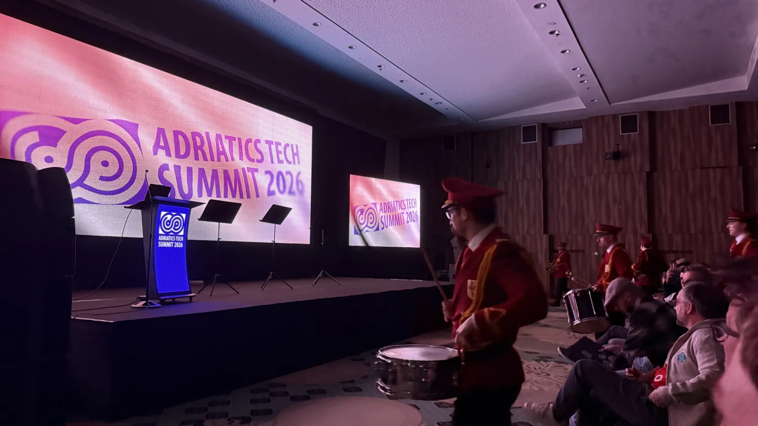 The opening ceremony of the Adriatics Tech Summit